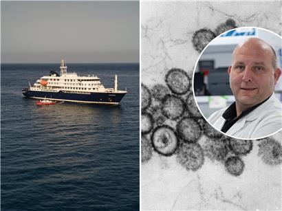 Schiff Hondius auf Meer, Biophysiker Skupin erklärt geringeres Infektionsrisiko von Hanta-Erreger im Vergleich zu Covid