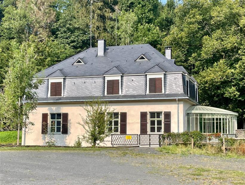 Nach den Renovierungsarbeiten im Innern soll die Villa Rother im Sommer 2026 wie...