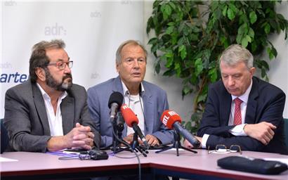 Nach den Wahlen 2018 waren Gast Gibéryen (l.), Roby Mehlen (M.) und Fernand Kartheiser (r.) noch geeint
