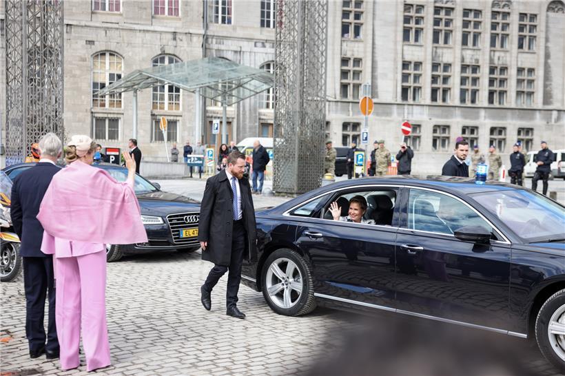 Nach der Verabschiedungszeremonie ging es am Donnerstagnachmittag für das großhe...