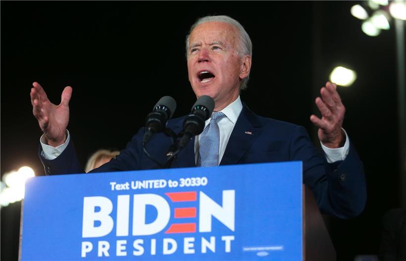Nach einem holprigen Start hat Joe Biden am Super Tuesday sich zurück ins Rennen gekämpft
