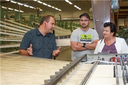 Nach einer Pause im Corona-Jahr 2020 findet die bereits traditionelle Veranstaltung dieses Wochenende wieder statt. Auf dem Bild zu sehen sind die Produktionshallen von Glanzstoff Textilcord in Steinfort.

