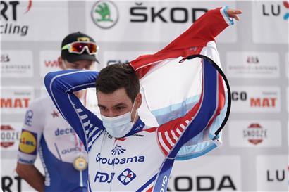 Nach fünf Jahren der Dominanz durch Bob Jungels wird nun Kevin Geniets im Meistertrikot fahren
