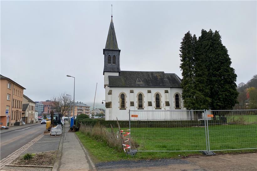 Nach ihrer Entweihung soll die Kapelle von Warken Teil des geplanten neuen Schulcampus werden
