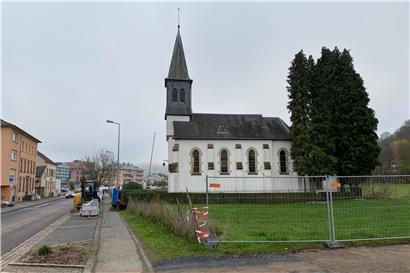 Nach ihrer Entweihung soll die Kapelle von Warken Teil des geplanten neuen Schulcampus werden
