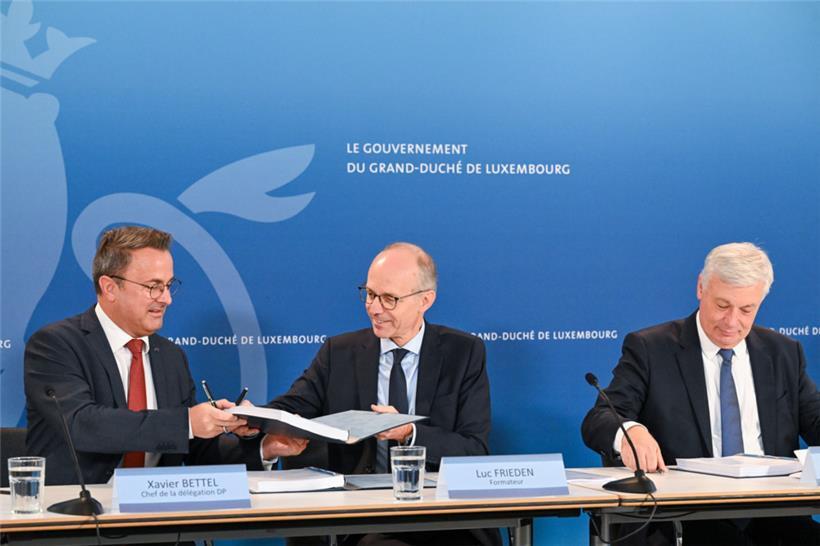 Nach nur fünf Wochen Verhandlungen ist der Koalitionsvertrag reif für die Unters...