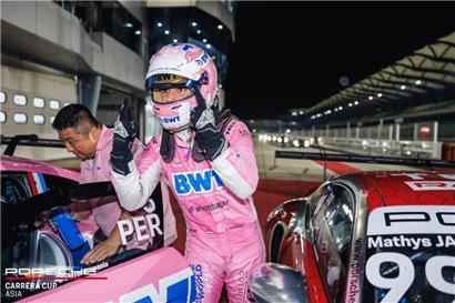 Nach seinem Sieg in Bangsaen jubelte Dylan Pereira am Samstag in Sepang
