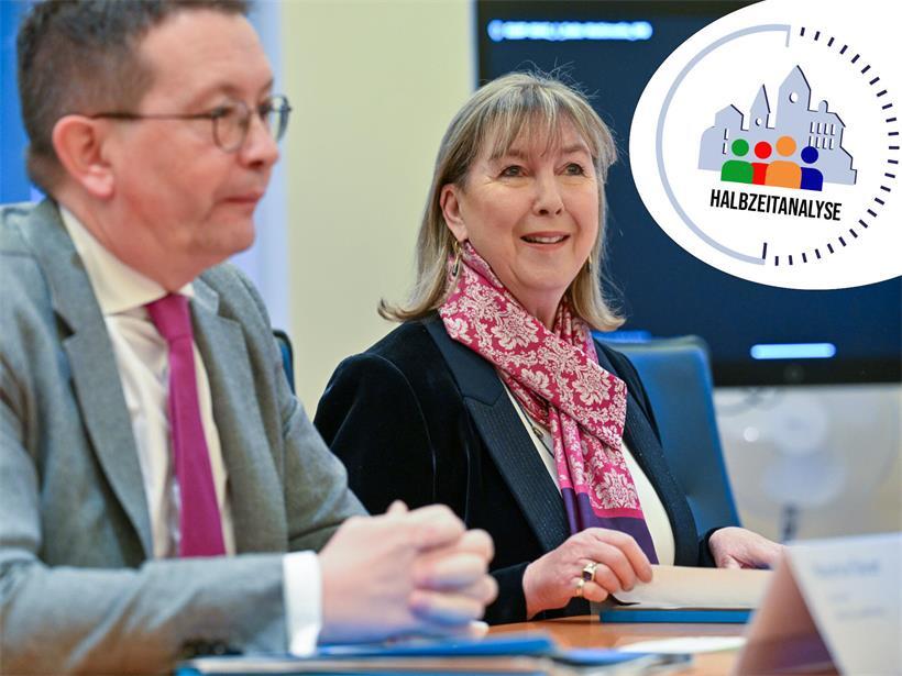 Nachdem Serge Wilmes (CSV) sein Amt als Erster Schöffe für einen Ministerposten aufgegeben hatte, rückte Maurice Bauer (CSV) (l.) in der größten Stadt des Landes an die Seite von Bürgermeisterin Lydie Polfer (DP)