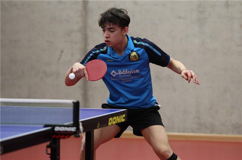 Nachwuchstalent Maël van Dessel will am Samstag dem Titelfavoriten aus Düdelingen ein Bein stellen
