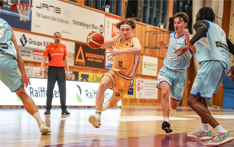 Sean Bugeja erzielt 7 Punkte in fast 25 Minuten Spielzeit beim Basketballspiel am Freitagabend
