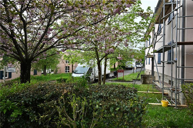 Nächste Woche werden hier Flüchtlinge aus der Ukraine einziehen: die „Cité de l’Espérance“ in Esch
