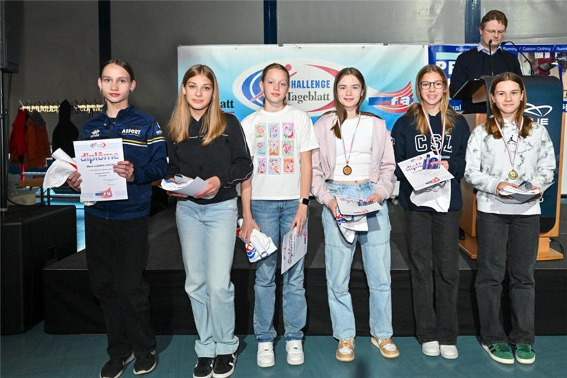 Nahla Mallinger heißt die Siegerin bei den U14-Mädchen, Jahrgang 2011: Die CAB-A...
