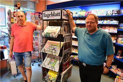 Nahtloser Übergang: Francis Rolando (l.) geht in Rente, am 1. September übernimmt Serge Charpantier. Er weiß, worauf er sich einlässt. Immerhin hat er das Geschäft in der Grand-rue in Rümelingen bereits von 2000 bis 2004 geleitet.
