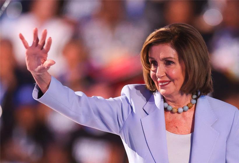Nancy Pelosi musste nach einem Sturz bei ihrem Besuch in Luxemburg eine neue Hüfte bekommen
