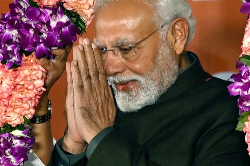 Narendra Modi gilt als Favorit auf seine eigene Nachfolge
