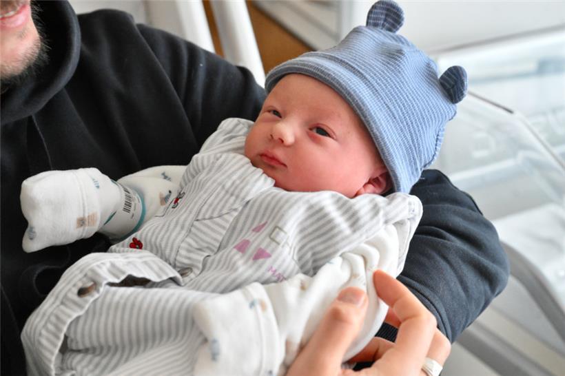 Nathanaël ist Luxemburgs erstes Baby des Jahres 2025
