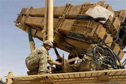 Neben dem Patriot-System (im Bild) verfügen die USA mit THAAD über ein weiteres Luftabwehrsystem, für das aber Medienberichten zufolge die Munition ausgeht