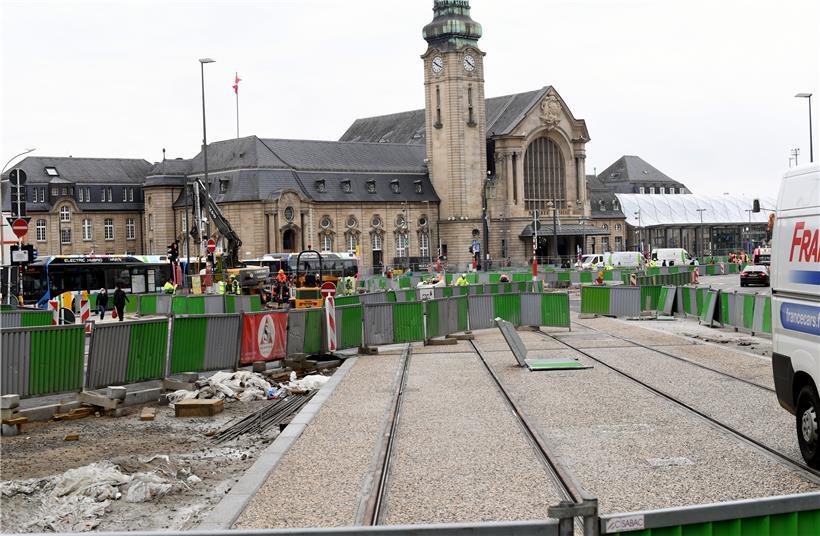 Neben der Strecke bleibt noch einiges zu tun