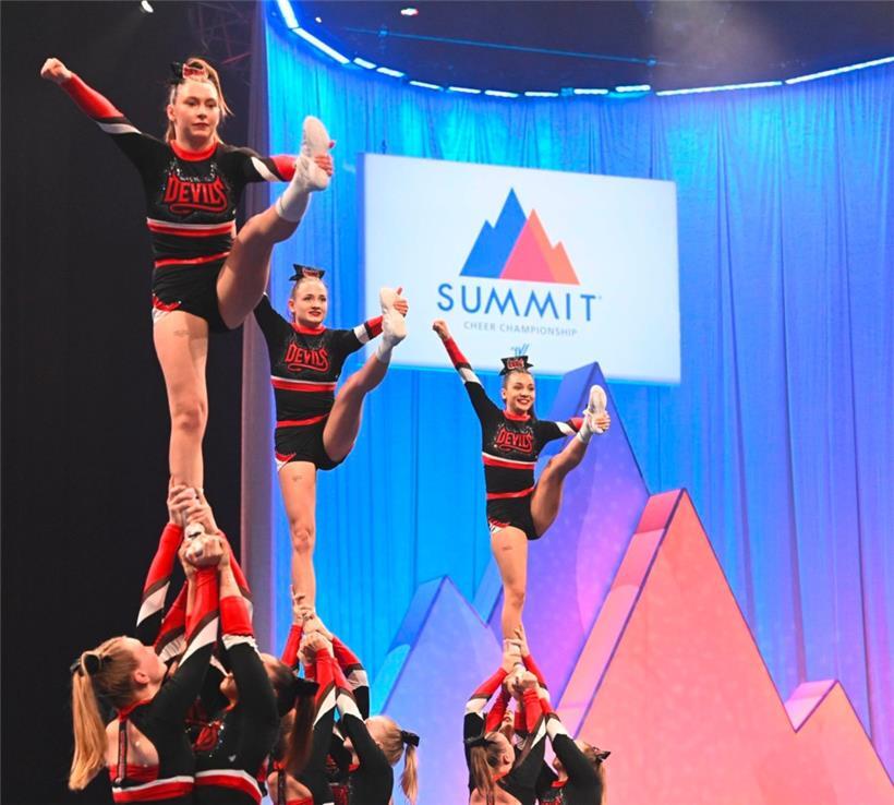 Nervenstärke war gefragt bei den beiden Auftritten der Sweet Devils in Florida