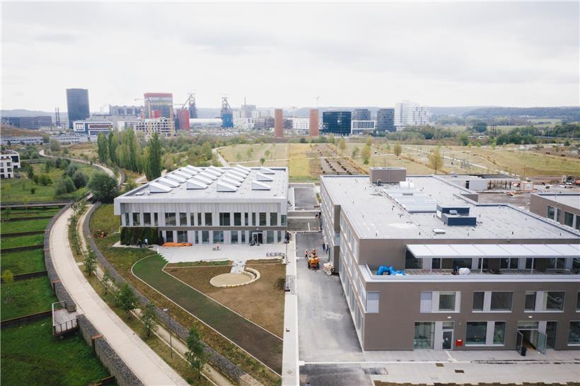Neue Heimat? In der Halle links im Bild könnten in Zukunft die offiziellen Spiele des Noch-HBB stattfinden. Der Handballverband hat bereits seine Zustimmung gegeben.
