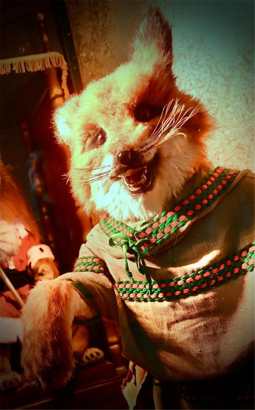 Neuer Bewohner im Märchenpark: „De Renert“. In vier Schaukästen wird die Fabel v...