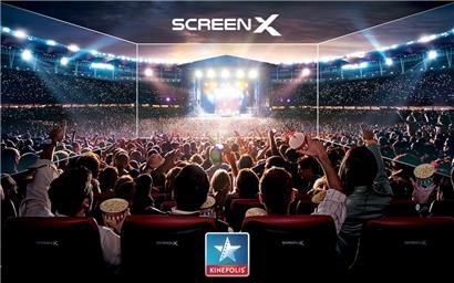 Nicht eine, nicht zwei, sondern drei Leinwände werden es den Zuschauern im Kinepolis Belval ermöglichen, mitten ins Geschehen zu tauchen
