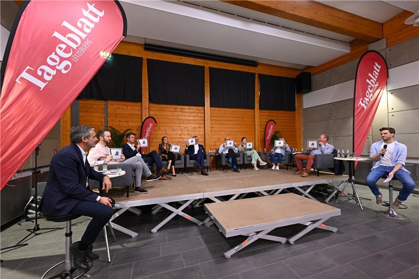 Nicht immer waren sich die Kandidaten so einig wie bei dieser Momentaufnahme