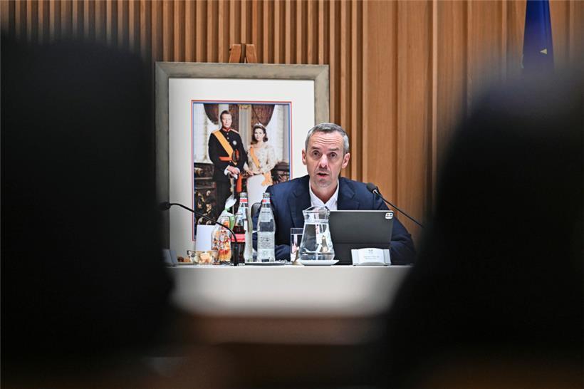 Nicht kritikfähig? Der Schöffenrat um Bürgermeister Georges Mischo.
