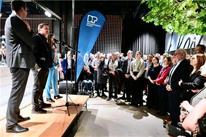 Nicht mehr Premier, aber immer noch das Gesicht der Demokratischen Partei: Außenminister Xavier Bettel
