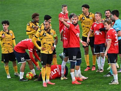 Nicht nur in Käerjeng ging es hoch her: Am 11. Spieltag gab es neun Gelb-Rote Karten zu sehen