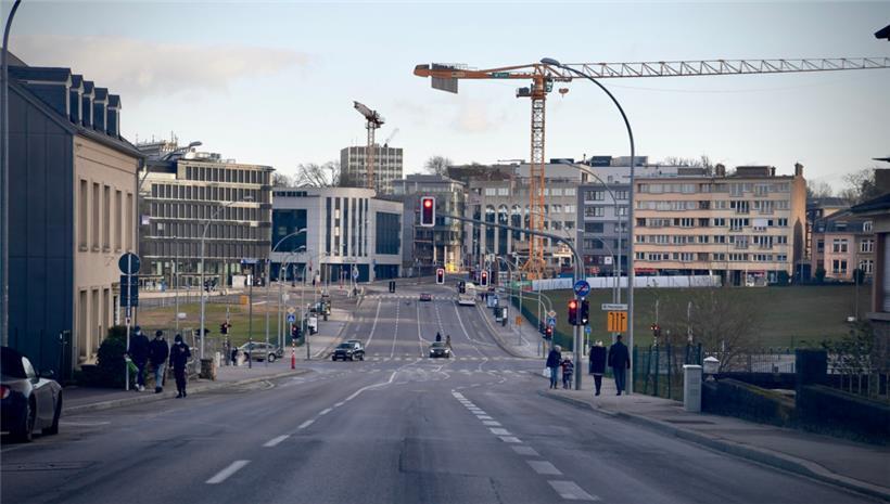 Nicht sehr einladend sieht es aus, wenn man über die „Stäreplaz“ in die Hauptstadt gelangen will. Das soll sich ändern.
