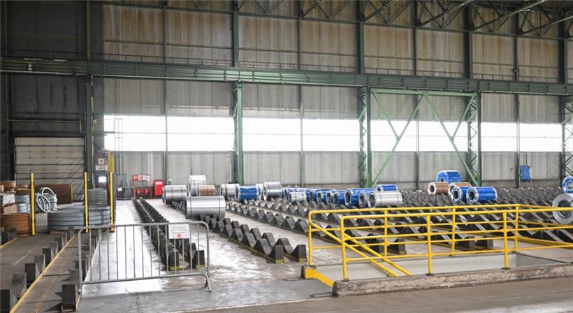 Nichts los: Ein Blick ins Innere des Galvanisierungswerks Anfang Oktober 2022.
