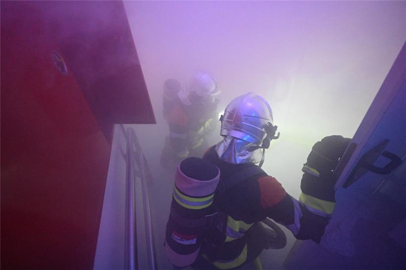 Nichts zu sehen im dichten Rauch