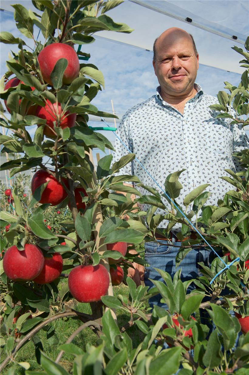 Nico Hoffmann führt den Betrieb „Pretemer Haff“ 
