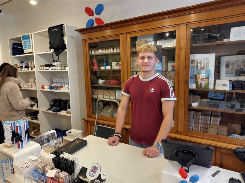 Nico ist Verkäufer beim „Luxembourg House“
