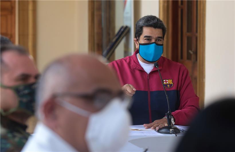 Nicolas Maduro am 22.März 2020.
