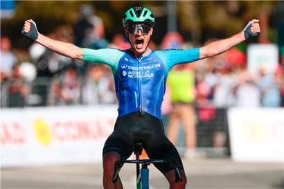 Nicolas Prodhomme gewann am Freitag die 19. Etappe
