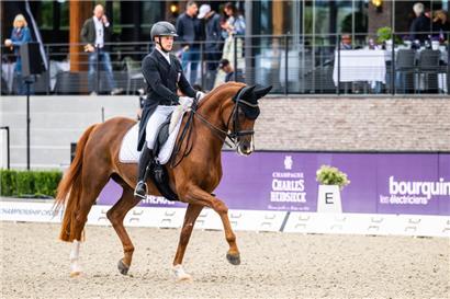 Nicolas Wagner-Ehlingen überzeugte bei der EM der Dressurreiter im französischen Crozet

