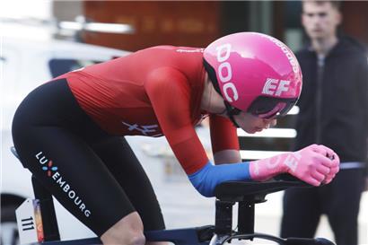 Nina Berton, hier bei den Spielen der kleinen Länder in Andorra, trifft in Mertzig auf Marie Schreiber
