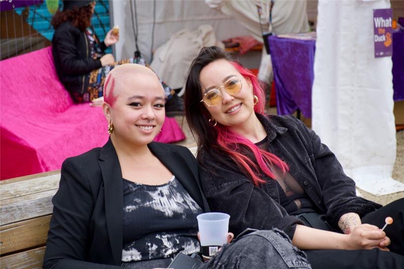 Nittaya und Mimi zeigten sich begeistert