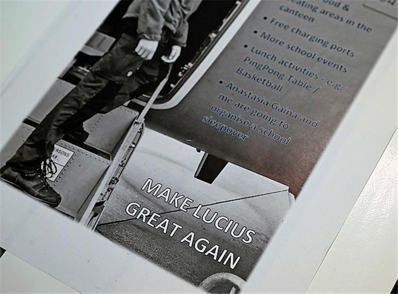 Noah fordert unter anderem mehr Events für Schüler
