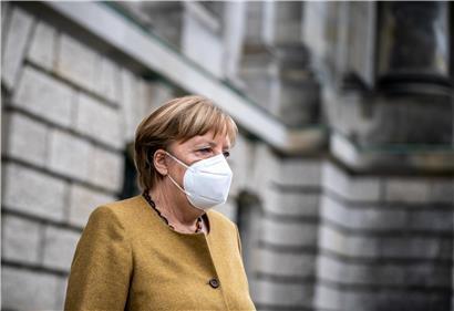 Noch Klärungsbedarf: Angela Merkel nach der Corona-Konferenz 
