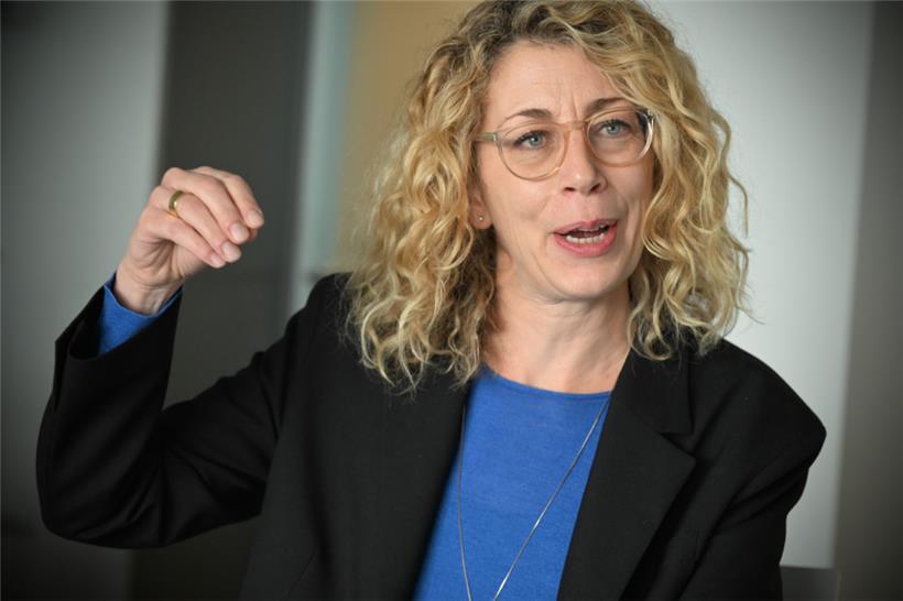 Noch ein bisschen was obendrauf: Joëlle Welfring will sich in Ägypten auch dafür einsetzen, dass Zusagen zur „Klimafinanzierung“ endlich eingehalten werden 
