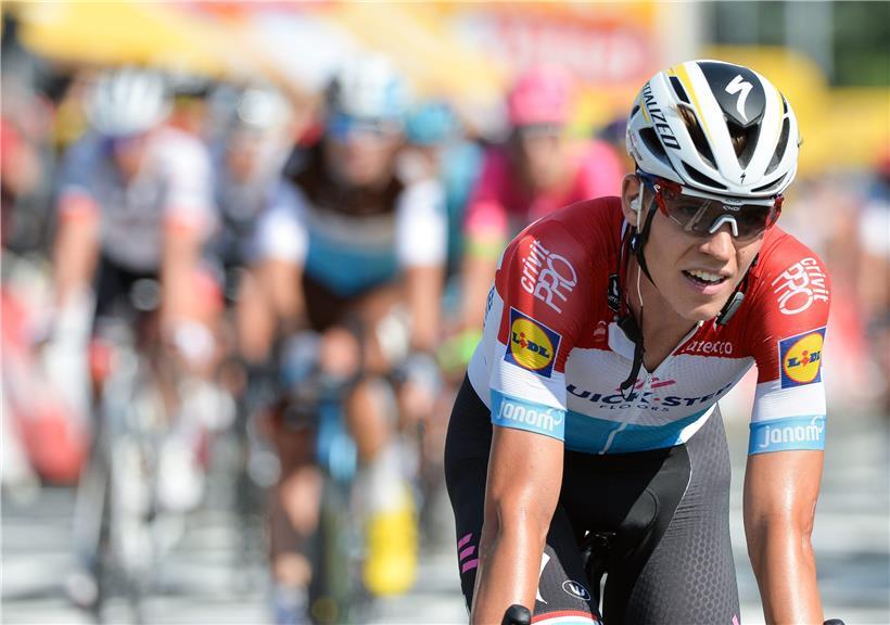 Noch ist unklar, ob Bob Jungels im nächsten Jahr weiter die Farben von Deceuninck-Quick Step tragen wird
