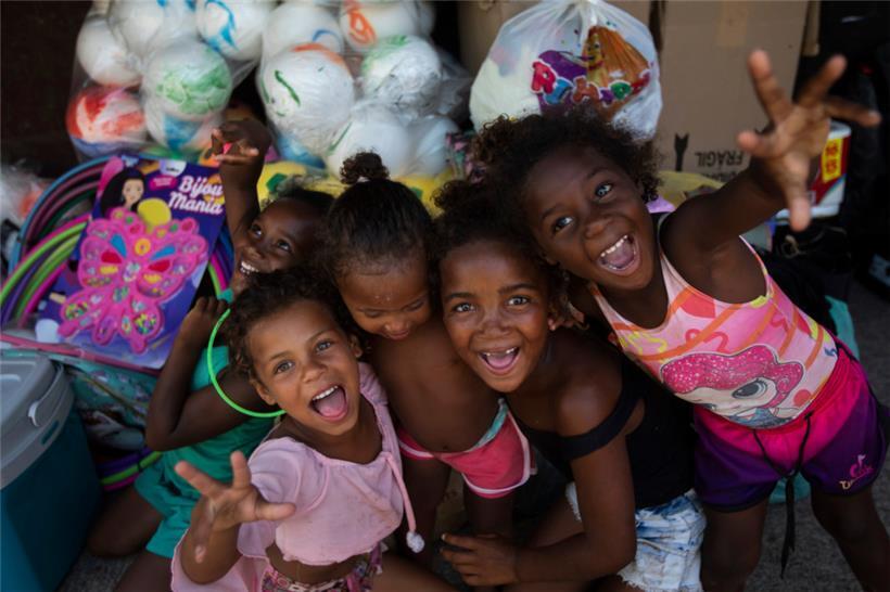 Noch lange nicht allen Kindern ist zum Lachen zumute
