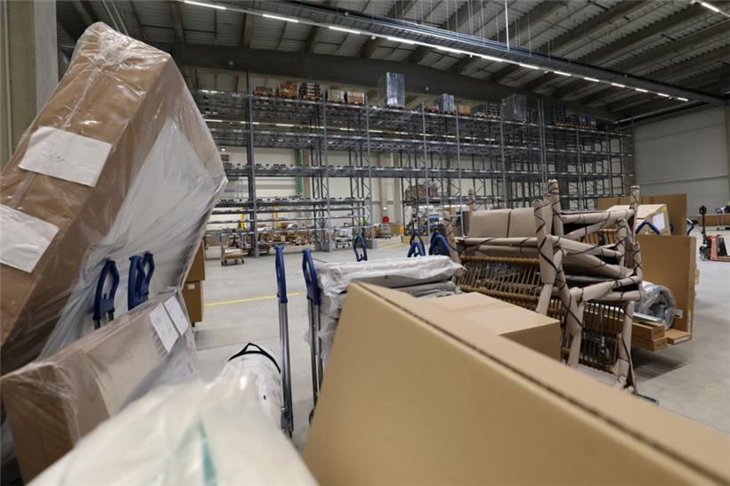 Noch reichlich Platz vorhanden
