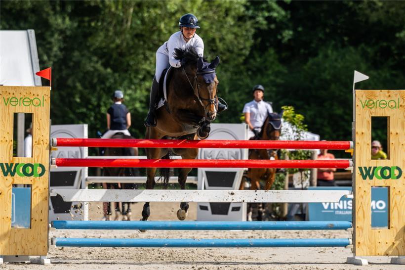 Noémie Goergen und Exploit d’Elle kamen auf Platz 2 der Meisterschaft der Seniors
