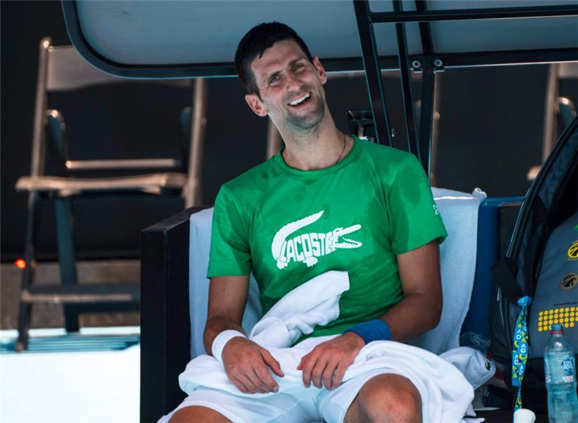 Novak Djokovic bereitet sich noch immer auf das Grand Slam vor
