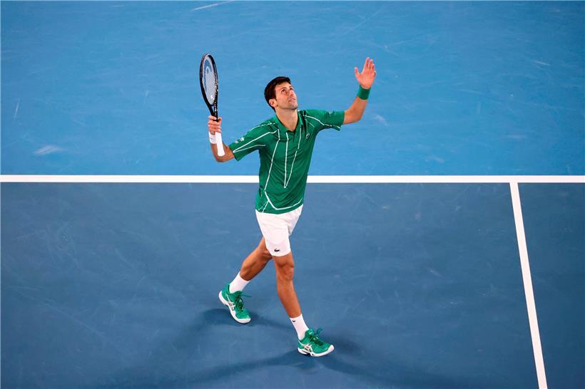 Novak Djokovic hat die Australian Open gewonnen. Im Finale bezwang er den Österreicher Dominic Thiem. 
