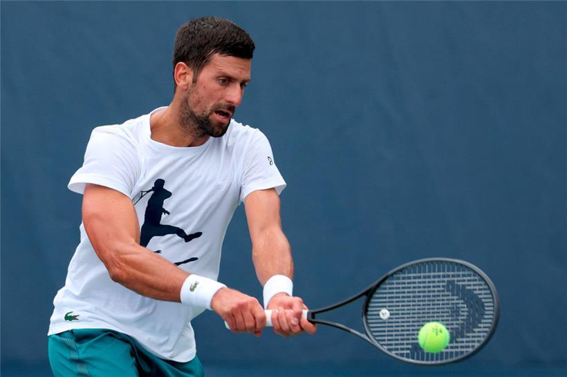 Novak Djokovic hat die Generalprobe gegen Carlos Alcaraz gewonnen
